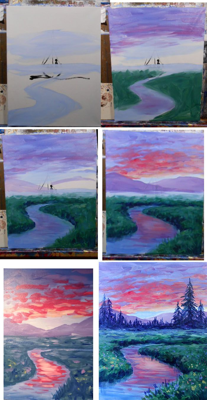 Featured image of post Acrylic Painting Ideas Step By Step