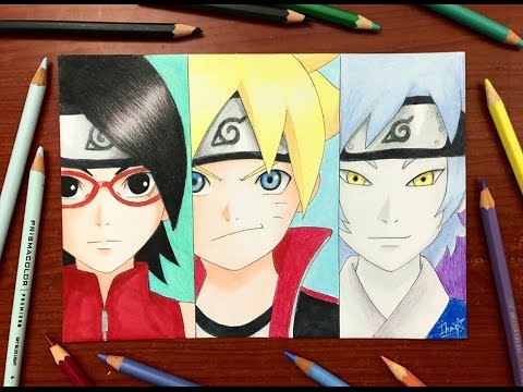 Featured image of post Boruto Sarada Mitsuki Drawing