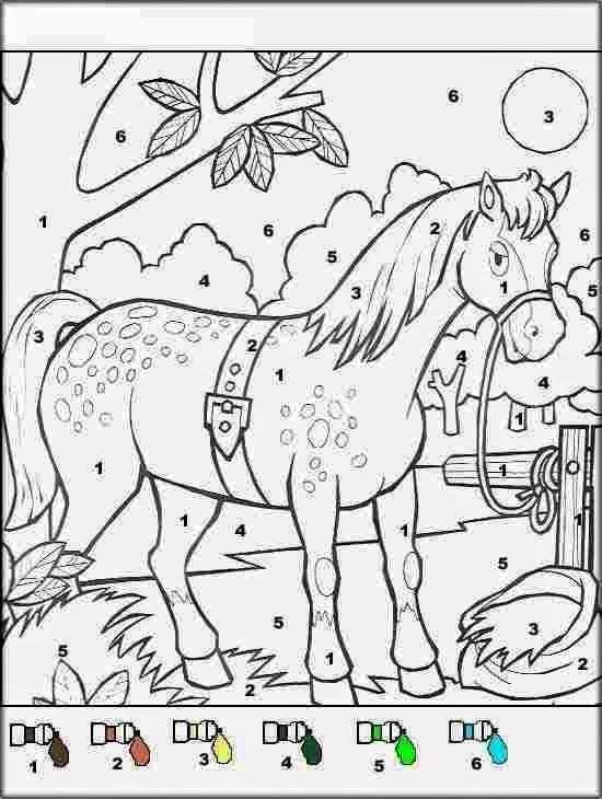 Featured image of post Coloriage Magique De Cheval A Imprimer