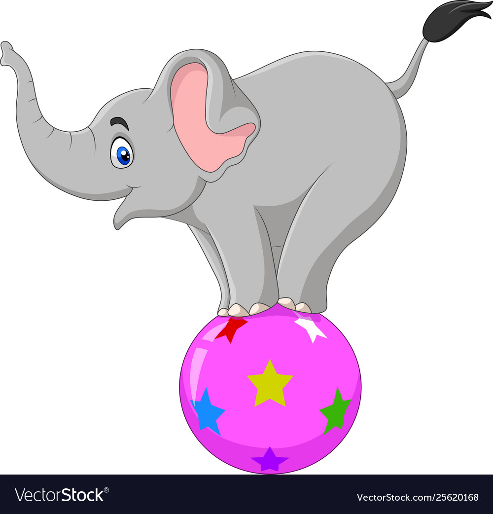 Featured image of post Elephant Standing On Ball