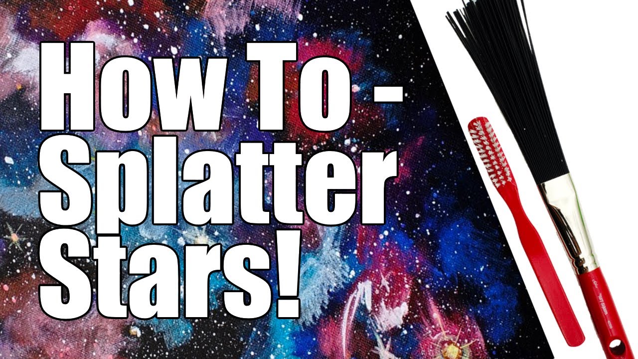 Featured image of post How To Splatter Paint Stars