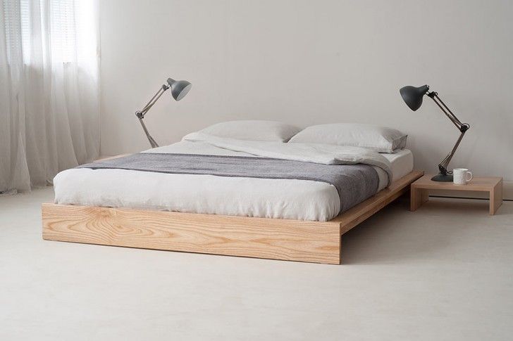 Featured image of post Minimalist Simple Wood Bed Frame