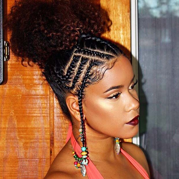 Featured image of post Natural Hairstyles For Black Women Braids