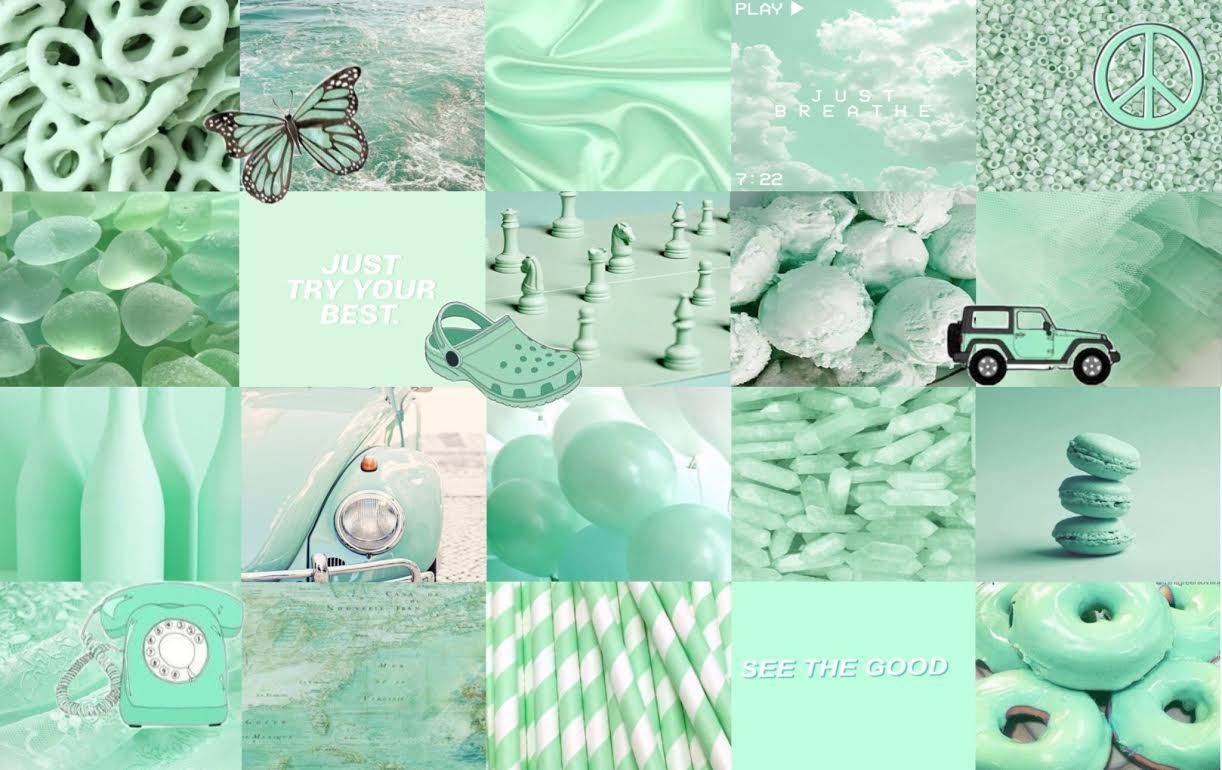 Featured image of post Pastel Green Aesthetic Desktop Wallpaper