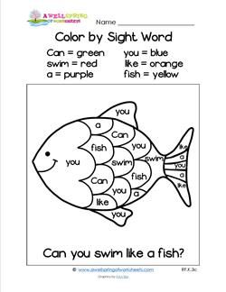 Featured image of post Printable Color Sight Words