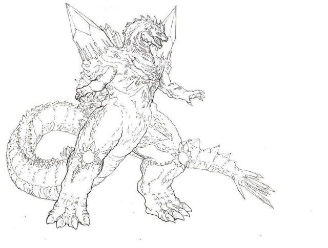 Featured image of post Printable Godzilla King Godzilla Coloring Pages 2019