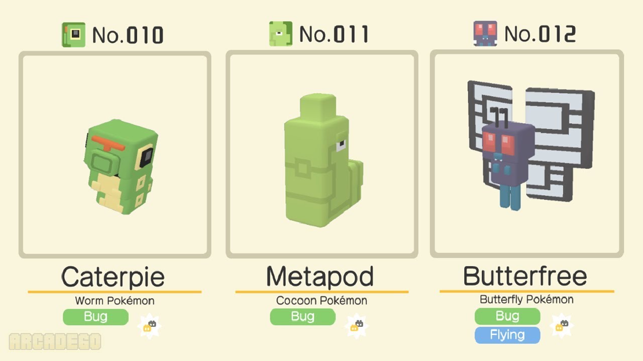 Featured image of post When Does Caterpie Evolve In Pokemon Quest